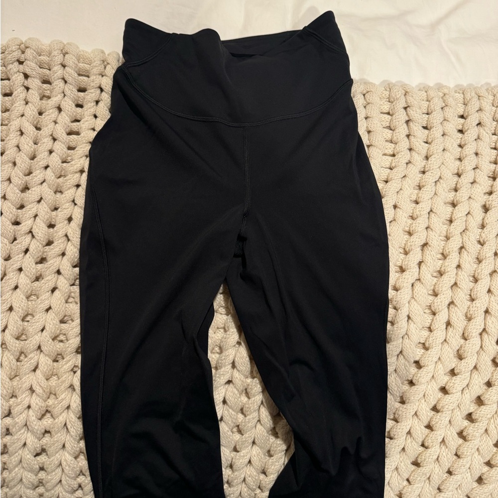 Black bace pace leggings